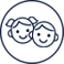 Icon to represent grows with your child