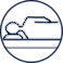 Icon to represent side sleepers