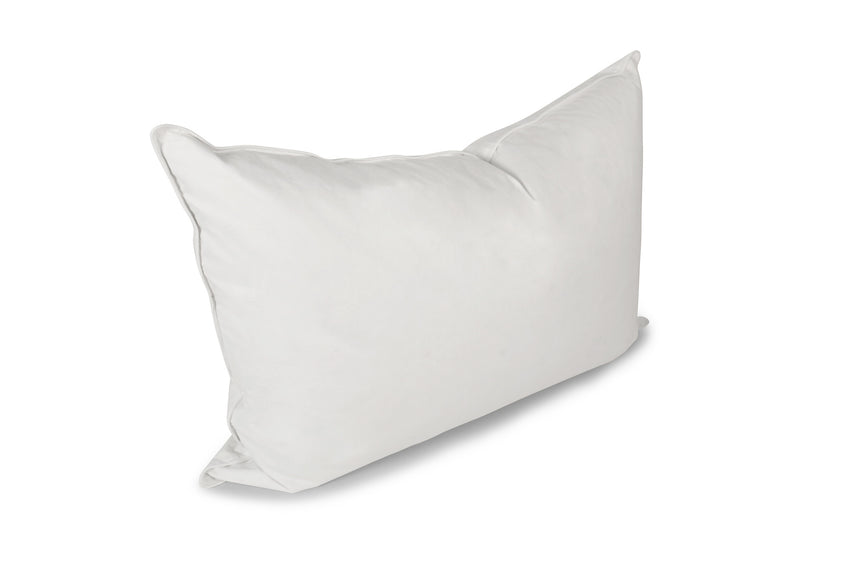 Down and feather blend pillow